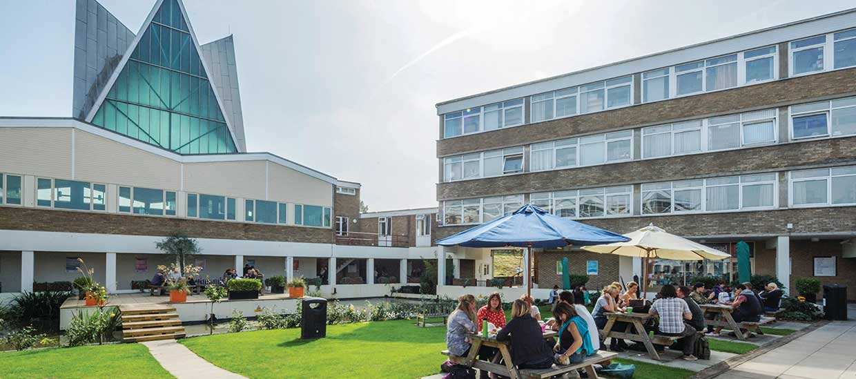 Canterbury Christ Church University campus