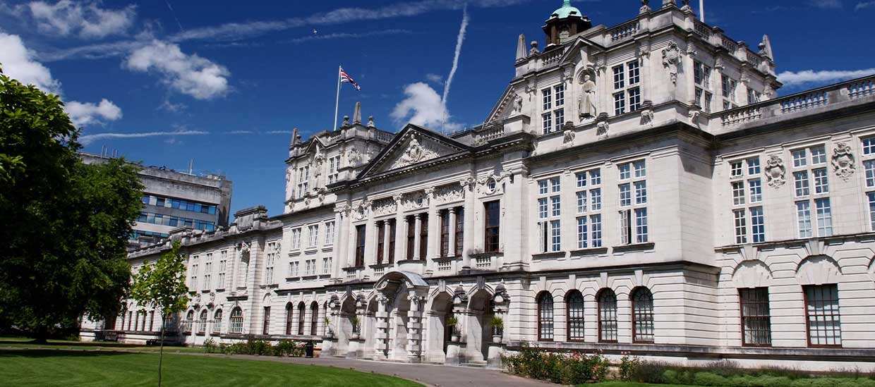Cardiff University campus