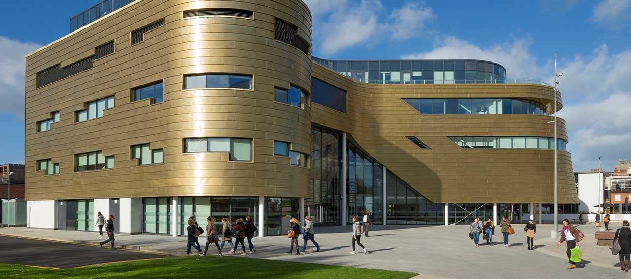 Teesside University campus
